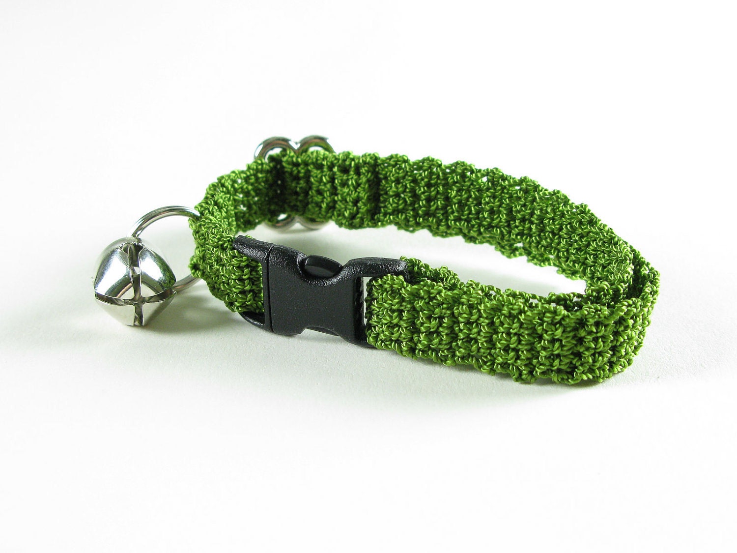 Crochet Kitty Cat Collar Pattern - PDF Email DIY Pattern