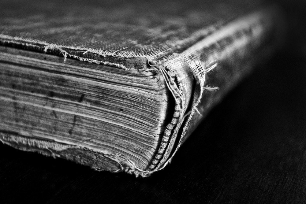 Old Stories are the Best Stories 8 x 12 inch black and white photograph