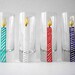 Happy Birthday Candle Shot Glasses--Set of 4