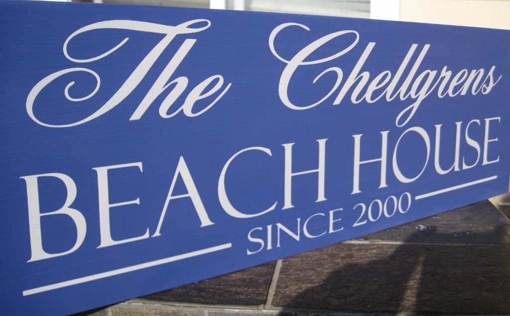 Custom Family Name Wood Sign, Lake House Sign, beach house Cabin Sign, Christmas Gift