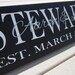 Personalized Last Name Sign, Custom Sign, Family Name Sign Wedding Present, personalalized wedding,  Engagement gift