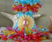 Birthday Party Hat-The Brooke Party Hat in turqouise,hot pink,orange,yellow glitter crepe paper party hat Il_170x135