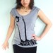 Science Women's Tshirt - Penguin Rocket Science Tee Shirt for Women - Gifts for the Geeky Girl