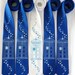 Timeless Wedding Necktie Set - 5 Doctor Who TARDIS Inspired Ties for the Time Lord & His Groomsmen
