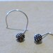 sterling silver...BERRY BALL..nose stud..