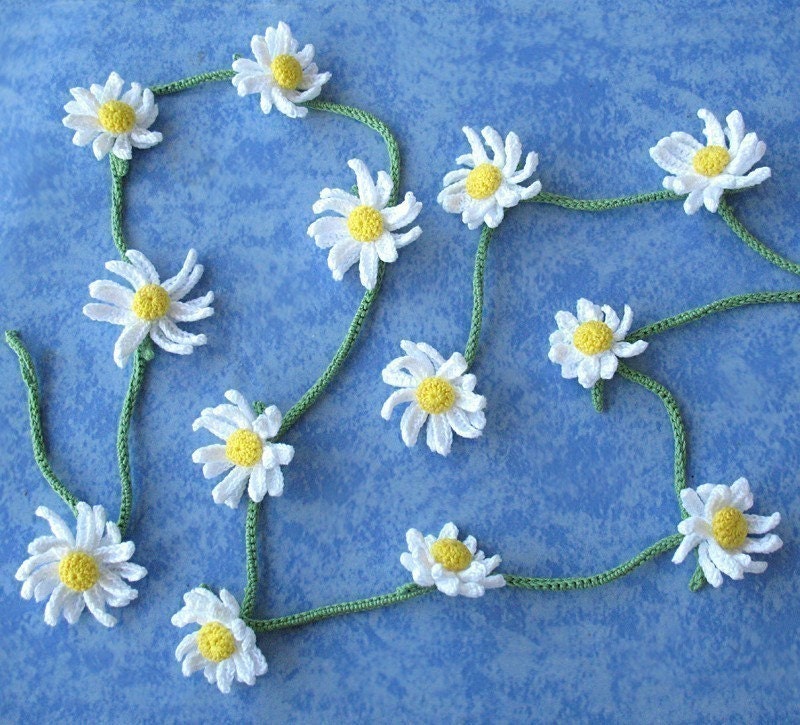 PDF daisy chain crochet pattern easy to intermediate