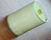 Agave Lime Margarita Soy Wax Container Candle In UPCYCLED TEQUILA BOTTLE 16 oz