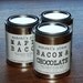 Bacon & Chocolate Scented Soy Wax Container Candle 16 oz