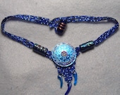 Past the Illusion, beadwoven choker