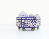 Mermaid's Secrets Box II- Wooden Box with Shells and Sea Urchin