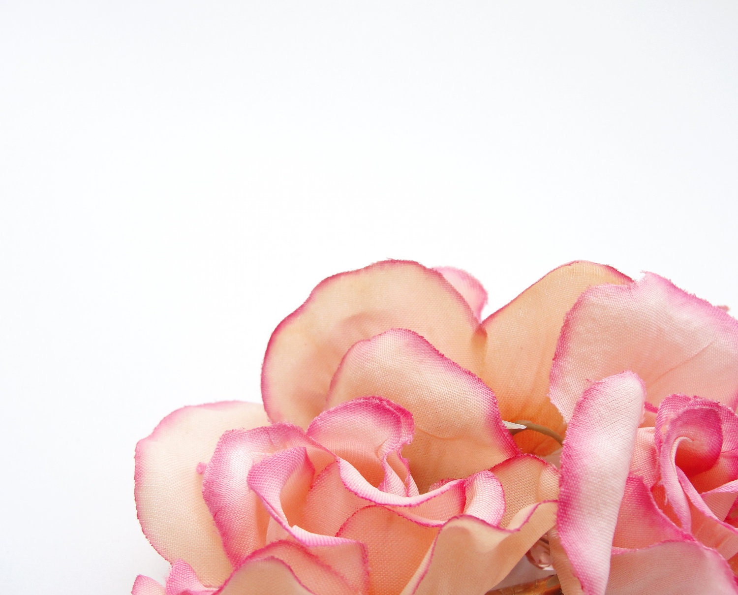 Pink Rose Hair Adornment