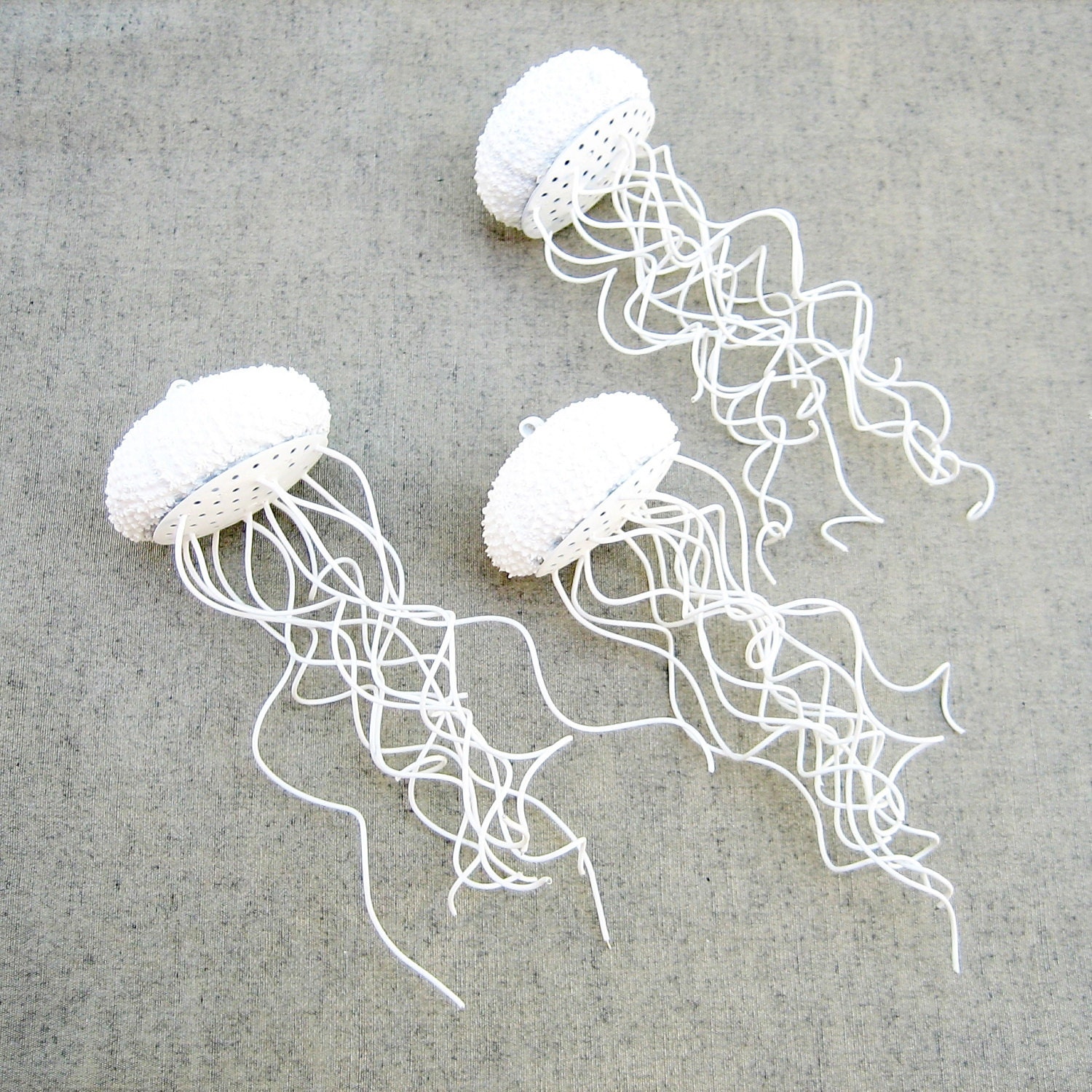 Oh Jellyfish, Jellyfish... 3 Sea Urchin Ornaments