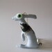 RESERVED the Xmas Husky Hare Christmas tree Ornament Tiny Hare Soft Sculpture holiday decoration