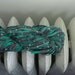 Bulky Recycled Flannel Yarn, Green Plaid