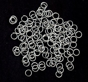 6MM SATIN AA Jump Rings