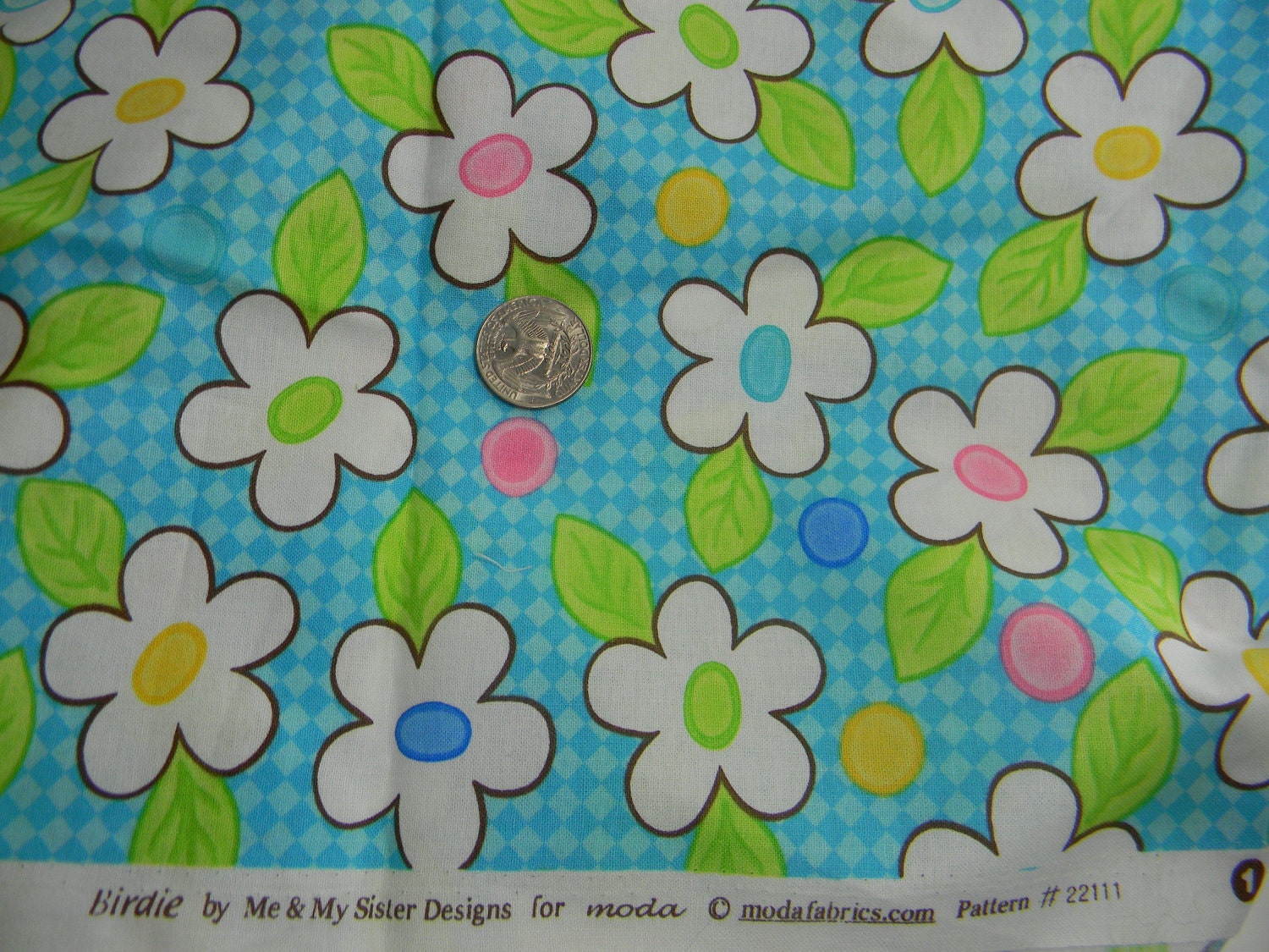 Cotton fabric quilting quality Birdie for Moda Designs