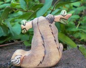 Waldorf Inspired Kids Wooden Friendly Sloth Play Toy