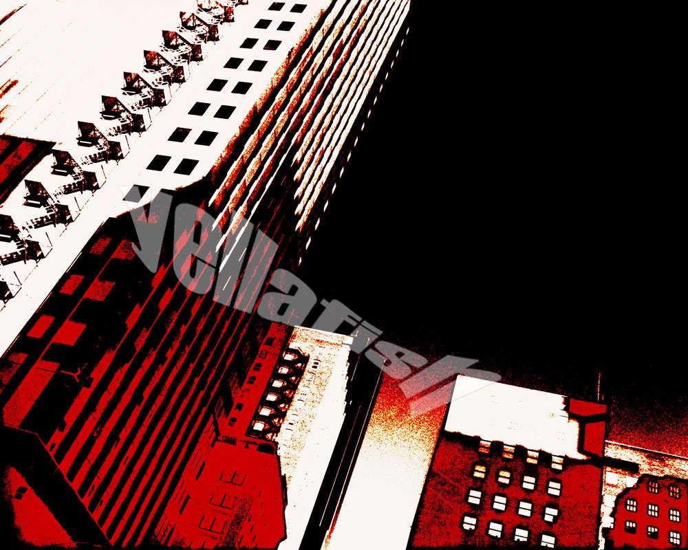 Corporate Ladder-8x10 Fine Art Print