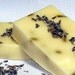 SALE Luxurious Soap - Lemongrass Scented - Lavender Bud - Goats Milk Shea Butter Soap