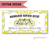 Personalized Wedding Favor Labels - DIGITAL FILE - Custom Design