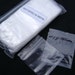 100 Reclosable Zip Lock Clear Plactic Poly Bags, top zip, 2 x 2 inch 2mm