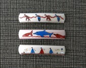 1960s French Barrettes- Safari Set