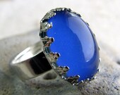 Mood Ring - Petite Crown - Silver Ring
