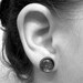 Northern Lights 10mm Silver Post Earrings