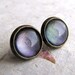 Shifter 10mm Antiqued Brass Post Earrings