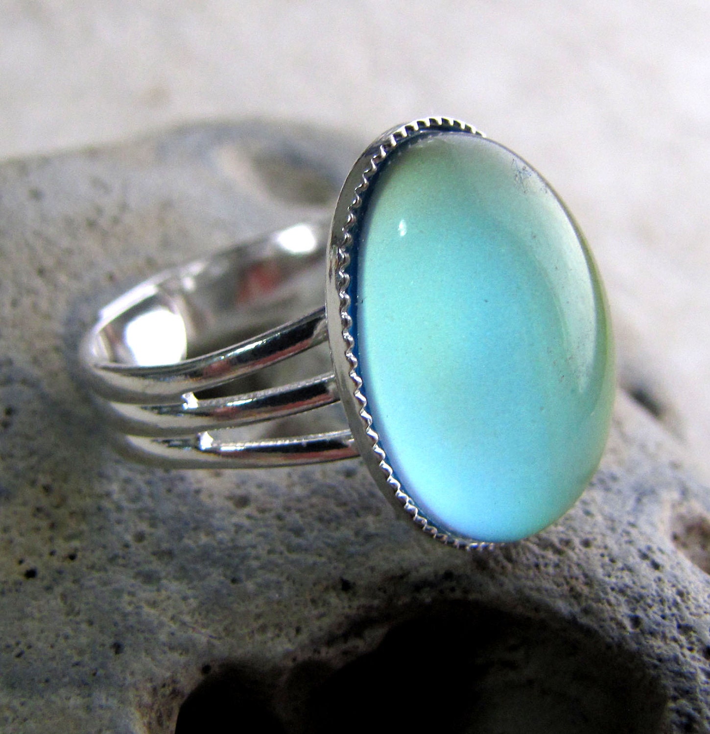 RESERVED 5x Mood Ring - Take Me Back - Silver