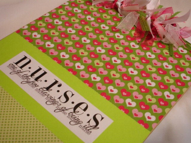 NURSE CLIPBOARD