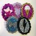 Sparkle Team Glitter Badge Brooch Hair Clip Accessory by Cutie Dynamite Rockabilly Cute Pinup