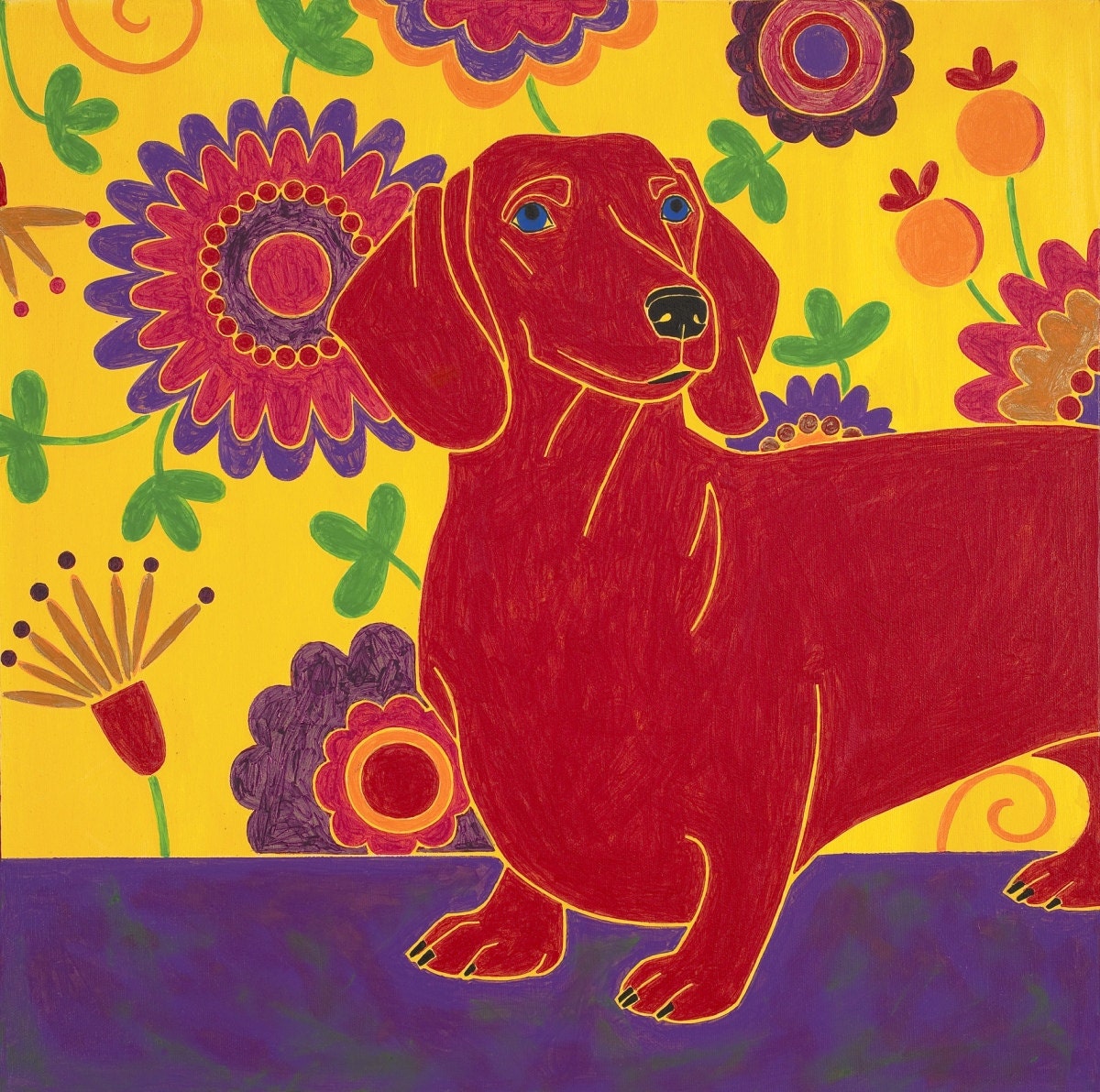 Dachshund Art