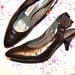 Town and Country Strappy Back Pumps - size 8
