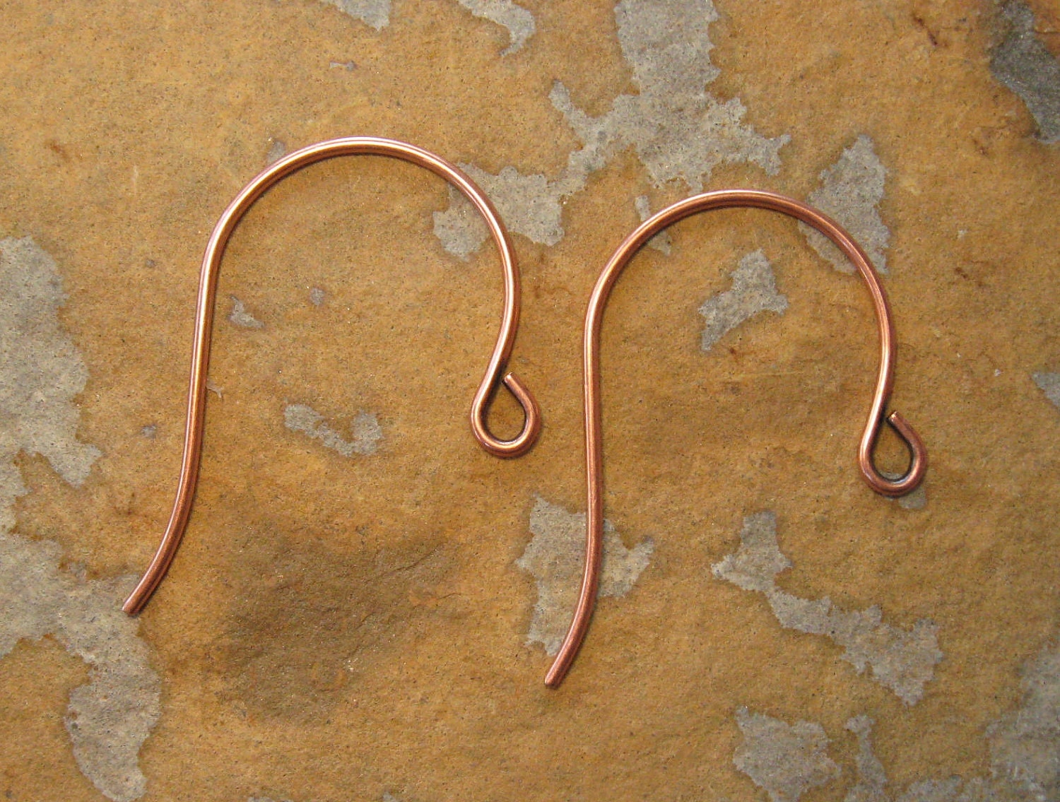 Trinity Brass 6 Antique Copper Plain Look Earwire -  LOW SHIPPING