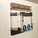 FATHERS DAY SALE New York City Subway - Large Dark City 24 x 30 Gallery Wrapped Textile Print - Design 6