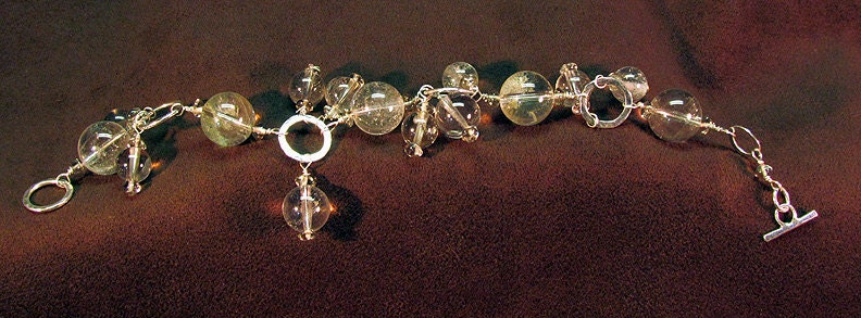 Quartz Bracelet - 'Water Bubbles'