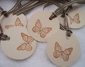 B is for Butterfly tags