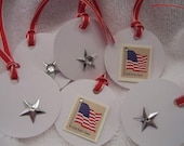 O is for Old Glory Tags