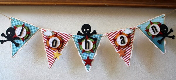 Argggh Matey Pirate Party Pack Banner Skull Flags Pinwheels Jack Sparrow Cupcake Toppers