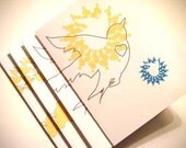 Valentine Sunshine (set of 4 note cards with envelopes)