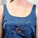 Goldfish Necklace,PlexiglassJewelry,Lasercut Acrylic,Gifts Under 25