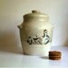 Vintage Red Wing Bob White Quail Bird Cookie Jar with Lid