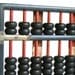 Vintage Abacus Wood and Brass Hop Cheong Tai, Made in Hong Kong