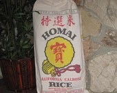 Homai Brand Rice Sack Drawstring Duffel, Laundry or Equipment Bag