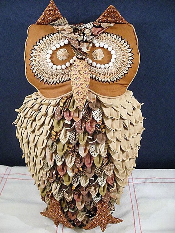 owl shaped cushion