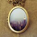 New York Nights - Photo Locket - NYC Skyline at Twilight Photo Locket Necklace