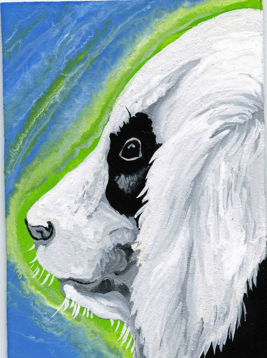 Panda Bear Painting