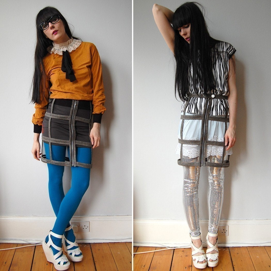 The Cage Skirt - Custom Order, any size, any colour