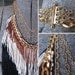 Fringe Necklace - Black, Champagne, Rust